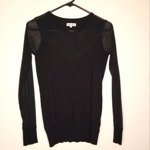 Reiss Black Crew Neck Sweater
